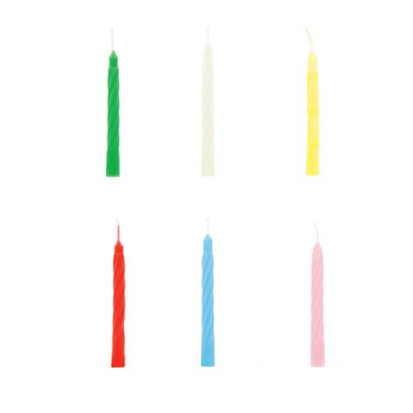 Candeline colorate